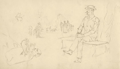 Croquis Enrique Donati