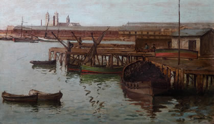 Cuadro Enrique Donati