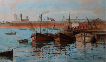 Cuadro Enrique Donati