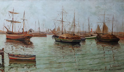 Cuadro Enrique Donati